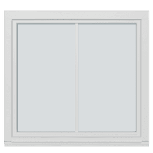 Kip-vinduer, 1 fag 2 ruder (V), indadgående 