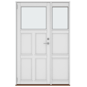 Doors with Sidelights, 6 Fillings 2 Panes 
