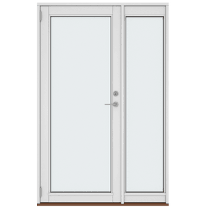 Doors with Sidelights, 2 Panes 